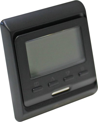 Терморегулятор электронный Warmcoin W51 3.6кВт датчик воздуха 16А черный матовый фото Терморегулятор электронный Warmcoin W51 3.6кВт датчик воздуха 16А черный матовый картинка